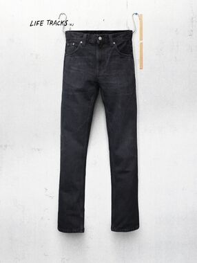 Nudie Jeans 30x32 Gritty Jackson Scratched Tracks